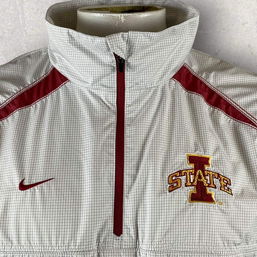 Nike Golf Jacket Men’s Medium Iowa State Cyclones Storm Fit 1/4 Zip  T287 - Picture 3 of 15